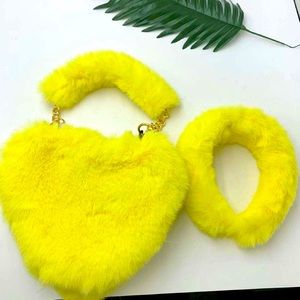 Love heart crossbody and headband set